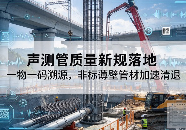 福清声测管质量新规落地，一物一码溯源，非标薄壁管材加速清退