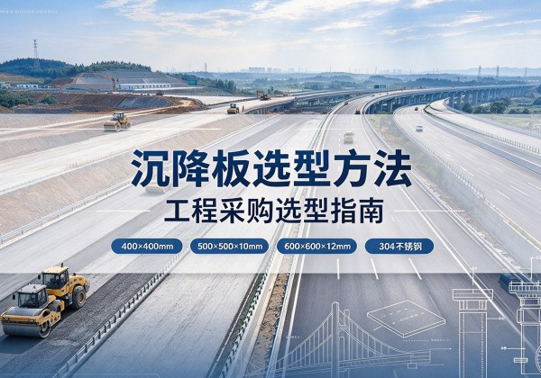 福清沉降板选择方法